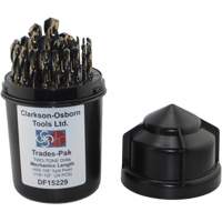 Two-Tone 29-Piece Mechanic's Drill Set, High Speed Steel Equipment World