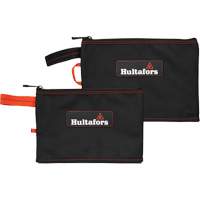 Multi-Purpose Zippered Bag, Ballistic Polyester, Black/Orange UAX335 | Equipment World