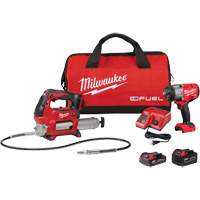 M18 Fuel HTIW with Friction Ring & Grease Gun Combo Kit, Lithium-Ion, 18 V Equipment World