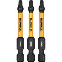 3-Piece FLEXTORQ&reg; Impact Screwdriving Bits, Square, #3, 1/4" Drive Equipment World