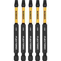 5-Piece FLEXTORQ&reg; Impact Screwdriving Bits, Torx, T-25, 1/4" Drive Equipment World