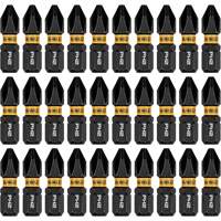 30-Piece FLEXTORQ&reg; Impact Driver Bit Set, Phillips, #2, 1/4" Drive Equipment World