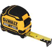 TOUGHSERIES LED Lighted Tape Measure, 25' Equipment World