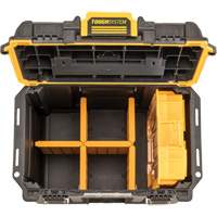 ToughSystem&reg; 2.0 Deep Compact Toolbox, 10" x 15-7/20" x 13-4/5", Black/Yellow Equipment World