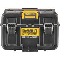 ToughSystem&reg; 2.0 20V Dual Port Charger, 14" x 15" x 9", Black/Yellow Equipment World