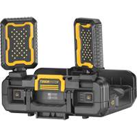 ToughSystem&reg; 2.0 Adjustable Work Light with Storage, 16" x 11" x 14", Black/Yellow Equipment World
