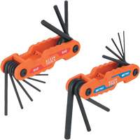 Compact Folding Hex Key Set, 17 Pcs., Metric & Imperial Equipment World