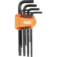 L-Style Long Ball-End Hex Key Set, 10 Pcs., Metric Equipment World
