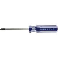 Tournevis Philips bleu transparent avec bandes, #1, Prise Plastique Equipment World