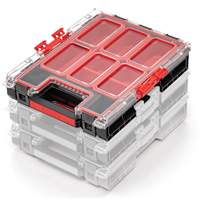 Organisateur moyen avec bacs Arx, 10-3/10" x 14-3/10" x 3", Noir Equipment World