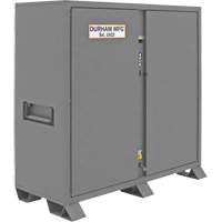Jobsite Storage Cabinet, Steel, 47.5 Cubic Feet, Grey Equipment World