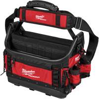 PackOut Structured Tote, Polyester, 39 Pockets, Black/Red Equipment World