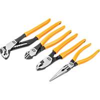 PITBULL Mixed Dual Material Plier Set, 4 Pieces Equipment World