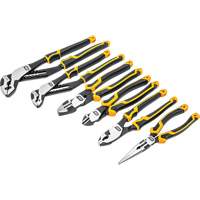 PITBULL Dual Material Mixed Plier Set, 6 Pieces Equipment World
