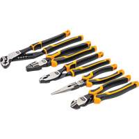 PITBULL Cushion Grip Pliers Set in Foam Storage Tray, 5 Pieces Equipment World
