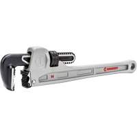 K9 Jaw Pipe Wrench, 2-3/8" Jaw Capacity, 14" Long, Powder Coated Finish, Non-Ergonomic Handle Equipment World