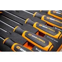 Jeu de tournevis bimat&eacute;riau Torx dans un plateau de rangement en mousse, 10 mcx Equipment World