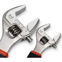 Quick-Fit-Jaw Adjustable Wrench Set, Adjustable, 2 Pieces, Imperial and Metric Equipment World