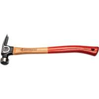 Milled-Face Framing Hammer, 22 oz., Wood Handle, 18" L Equipment World