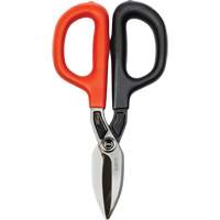 Straight Pattern Tinner Snips, 1-31/50" Cut Length, Straight Cut Equipment World