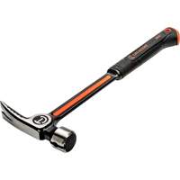 Milled-Face Framing Hammer, 28 oz., Solid Steel Handle, 16" L Equipment World