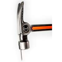 Milled-Face Framing Hammer, 28 oz., Solid Steel Handle, 16" L Equipment World