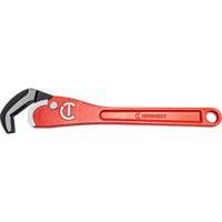 Self-Adjusting Steel Pipe Wrench, 2-1/2" Jaw Capacity, 16" Long, Powder Coated Finish, Non-Ergonomic Handle Equipment World