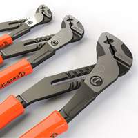 Jeu de pinces bouvet&eacute;es avec manche tremp&eacute; et m&acirc;choire droite Z2 K9, 3 Morceaux Equipment World