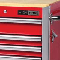 PRC7215 Pro Series Roller Cabinet, 15 Drawers, 72" W x 24" D x Red Equipment World