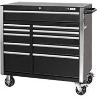 HDCC-4115 HD Series Toolbox Combo, 21-1/2" D x 44-1/5" W x 63-3/10" H, Black Equipment World