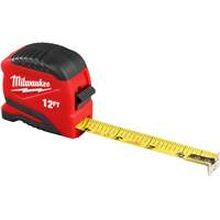 Compact Tape Measure, 13/16" x 12' Equipment World