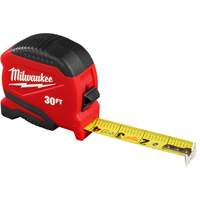 Compact Tape Measure, 1" x 30' Equipment World