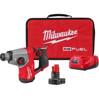 M12 FUEL 5/8” SDS Plus Rotary Hammer Kit, 12 V, 5/8", 1214 RPM Equipment World