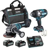 XGT Brushless 2-Tool Combo Kit, Lithium-Ion, 40 V Equipment World