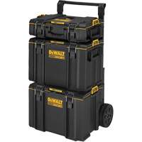 TOUGHSYSTEM&reg; 2.0 Rolling Tower, 24" x 20-2/5" x 34-1/2", Black/Yellow Equipment World