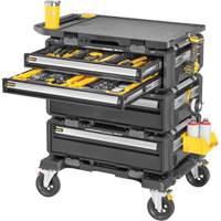 TOUGHSYSTEM&reg; 2.0 DXL 5-in-1 Modular Workstation, 34" x 25-4/5" x 39", Black/Yellow Equipment World