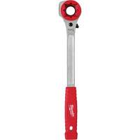 Lineman's High-Leverage Ratcheting Wrench with Milled Strike Face, 3/4"/1"/1-1/8" Drive, Ergonomic Handle Equipment World