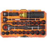 Jeu de douilles &agrave; chocs ouvertes essentielles KNECT, 28 Mcx, Chocs, Prise de 3/8" Equipment World
