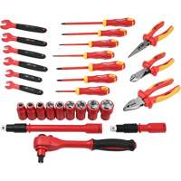 Insulated Tool Set, 1000 V, 28 Pcs Equipment World