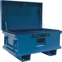 Coffre &agrave; outils de chantier, 33" x 20-3/10" x 18-3/10", Acier, Bleu Equipment World