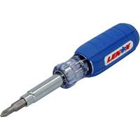 9-in-1 Multi-Bit Screwdriver, Textured Handle Equipment World