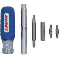 9-in-1 Multi-Bit Screwdriver, Textured Handle Equipment World