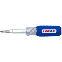 6-in-1 Multi-Bit Screwdriver, Textured Handle Equipment World