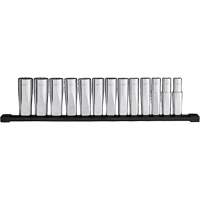 12-Point Deep Well Metric Socket Set, 13 Pcs, 1/2" Drive Size, Deep Equipment World