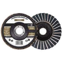 POWERBLEND NF Flap Disc, 5" x 7/8", Type 29, Z60 Grit, Zirconia Alumina Equipment World