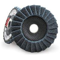POWERBLEND SCD Surface Conditioning Flap Disc, 4-1/2" x 7/8", Type 29, Fine Grit Equipment World