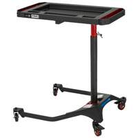 Plateau &agrave; outils pour sous le capot en ABS &agrave; hauteur ajustable JUHT-100A , 0 tiroirs, 18-7/10" lo x 31-17/20" la x 48-2/5" h, Noir Equipment World