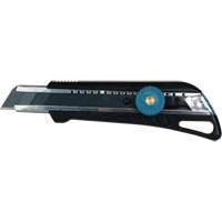 Couteau professionnel de 18 mm avec verrouillage &agrave; cliquet READYEDGE, Acier inoxydable, Robuste, Prise en Plastique Equipment World