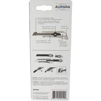 Couteau professionnel de 18 mm avec verrouillage &agrave; cliquet READYEDGE, Acier inoxydable, Robuste, Prise en Plastique Equipment World