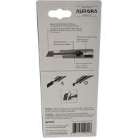 Couteau r&eacute;tractable de 25 mm READYEDGE, Acier inoxydable, Robuste, Prise en Caoutchouc Equipment World